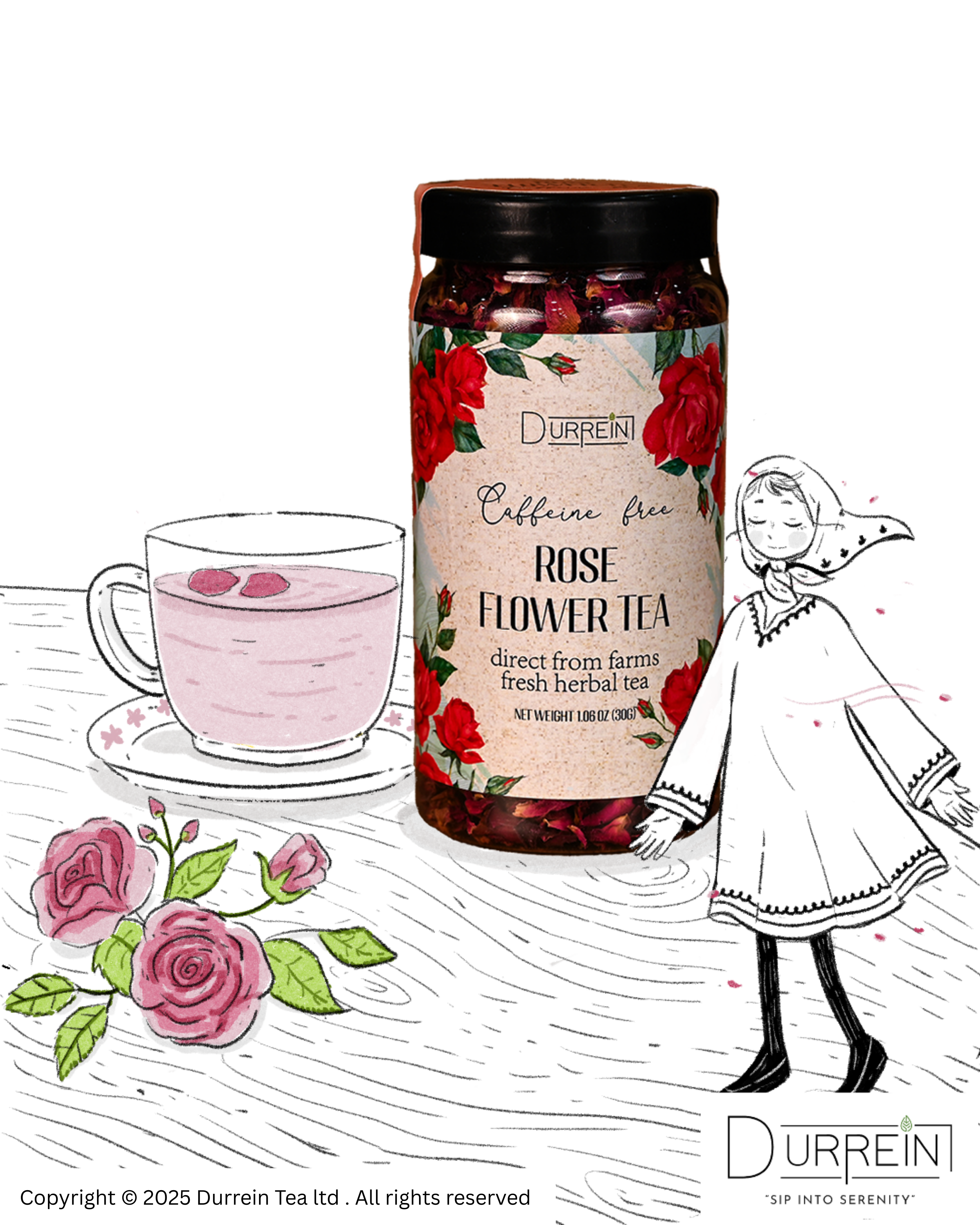 Rose Flower Tea