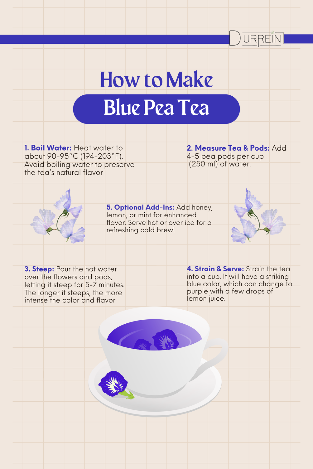 Blue Pea Flower Tea